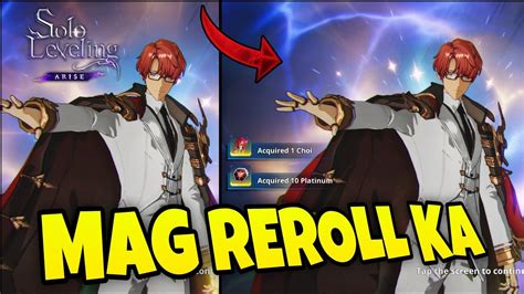 How To Reroll For Ssr Characters Weapons In Solo Leveling Arise Pc