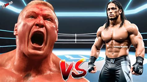 Full Match Brock Lesnar Vs Mustafa Ali Iron Man Match 2024 WWE