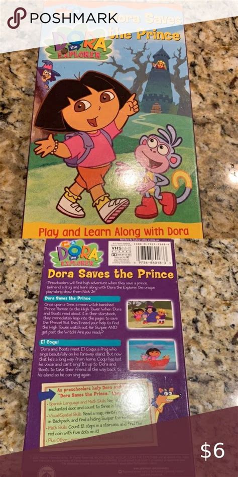 Dora The Explorer Dora Saves The Prince Vhs Dora The Explorer Dora Vhs