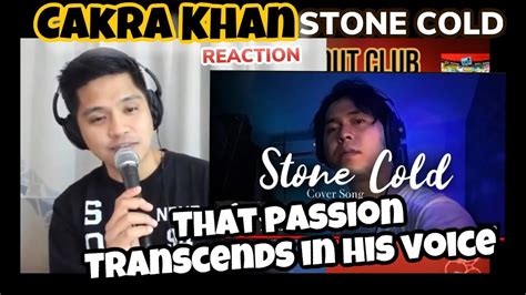 Cakra Khan Stone Cold Cover Reaction Youtube