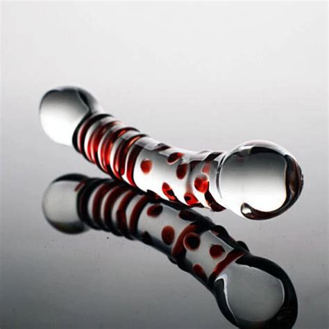 20CM CRYSTAL ANAL SEX PLUG THREAD THRUSTER GLASS DILDO BEADS DONG BUTT PLUG TOY EUR 26 12