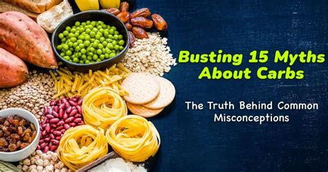 Myths About Carbs Debunking Carbohydrates Confusion