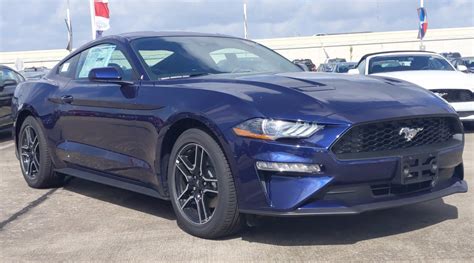 Kona Blue 2020 Ford Mustang Paint Cross Reference