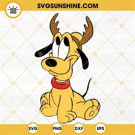 Pluto Christmas SVG Disney Pluto Christmas SVG Christmas Pluto