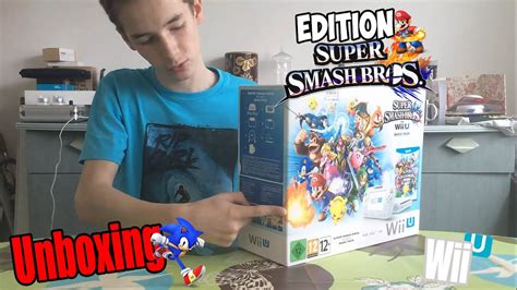 Unboxing Wii U Dition Super Smash Bros Hd Youtube