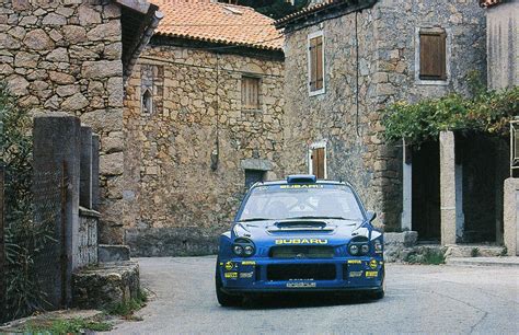 2001 Richards Burns Subaru Impreza 44s Wrc Córcega Subaru Wrc Subaru