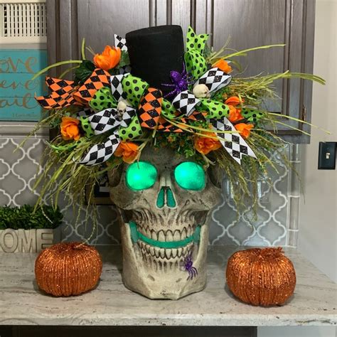 Skull Wreath Etsy