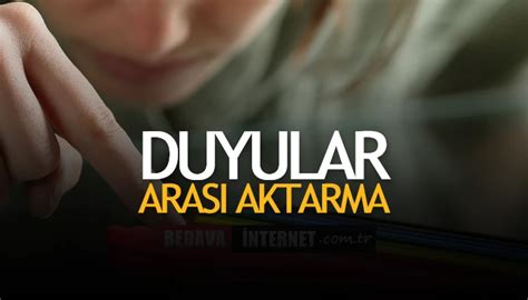 Duyular Arası Aktarma Nedir Duyular Arası Aktarım Örnekleri