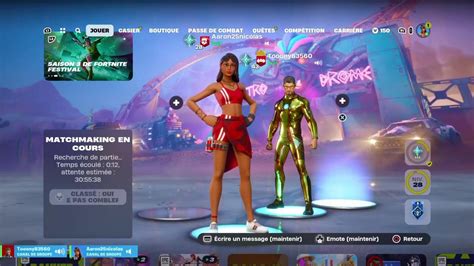 LIVE JE FAIT DE RANKED Ft Tonyfortnite YouTube