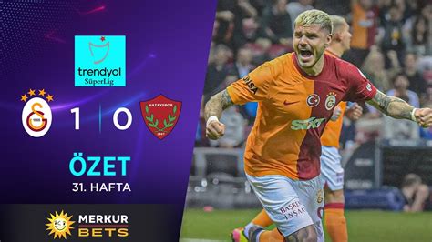 Merkur Bets Galatasaray A Hatayspor Highlights Zet