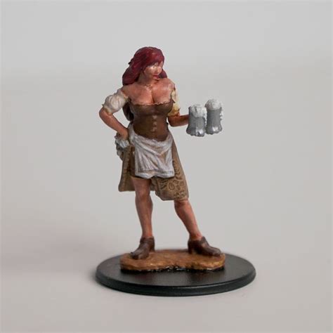 Tavern Bartender Dnd Miniatures Learn To Paint Dandd Miniatures