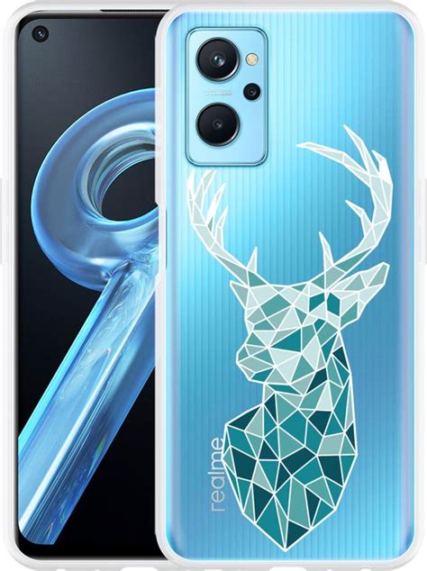 Realme I Hoesje Art Deco Deer Designed By Cazy Bol