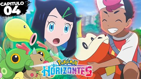 PokÉmon Horizontes CapÍtulo 04 ¡fuecoco Y Rod Aparecen En El Anime