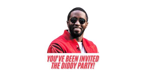 Diddy-Party Invited - Diddy Party - T-Shirt | TeePublic