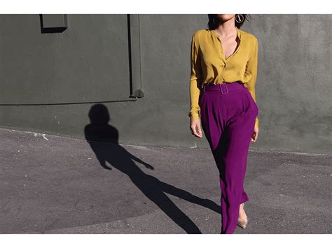 How to Style Purple Pants...1 of 4 ways - My Stylosophy