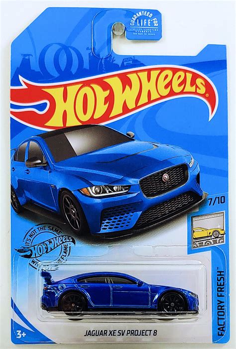 Hot Wheels Jaguar Xe Sv Project Blue Hw Factory Fresh Etsy