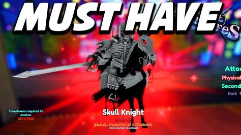 Showcasing New Secret Limited Skull Knight Is Insanely Strong In Anime