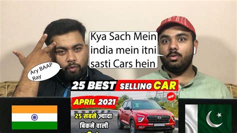 Pakistani Reacts To Top Selling Cars India Best Selling Cars