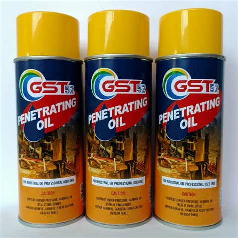 Pelumas Anti Karat Seperti Wd 40 Serba Guna Penetrating Oil 400ml Gst5