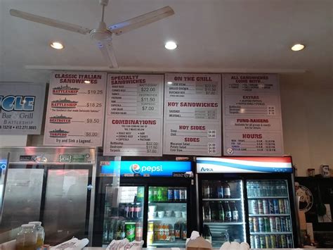 Menu at Triangle Bar & Grill, Pittsburgh