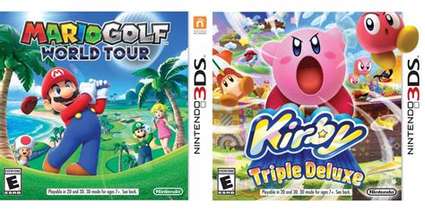 Mario Golf World Tour Box Art