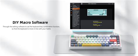 Amazon Womier VK Percent Keyboard With Hot Swappable Wired Mechanical Gaming