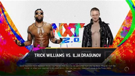 Nxt Ilja Dragunov Vs Trick Williams