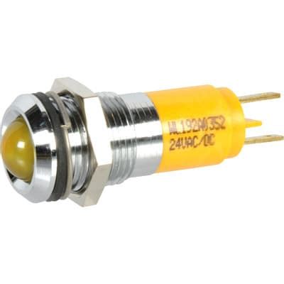 Wamco Inc Wl A Panel Mount Indicator Yellow Led V