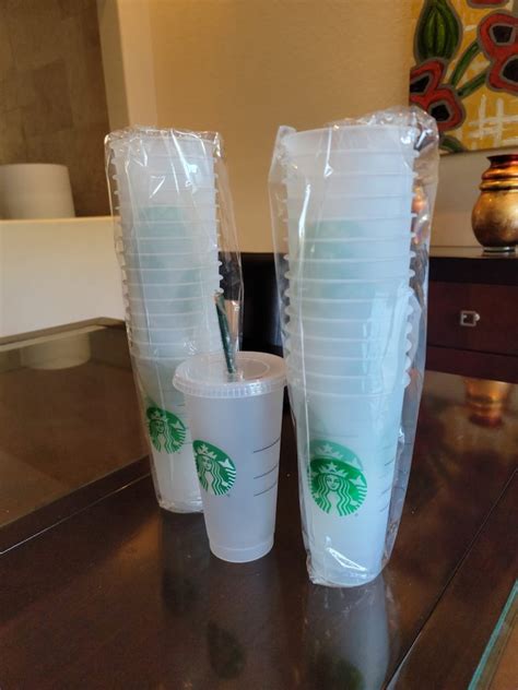 Starbucks Venti Cold Cups Oz Bulk Starbucks Cups Etsy