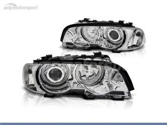 Faros Delanteros Ojos De Angel Ccfl Para Bmw Serie E Coupe