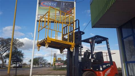 Plataforma De Seguridad Para Autoelevador Porta Autoelevadores