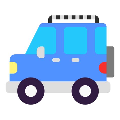 🚙 Sport Utility Vehicle Emoji Meaning From Girl And Guy Emojisprout