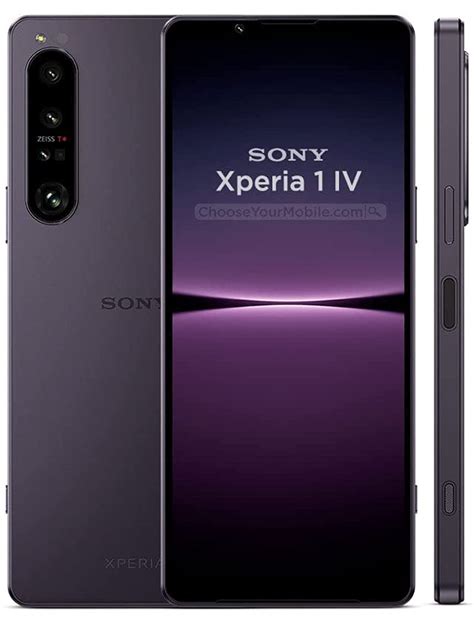 Sony Xperia 1 Iv Xq Ct72 512gb 12gb Ram 5g Dual Sim Global Unlocked Purple