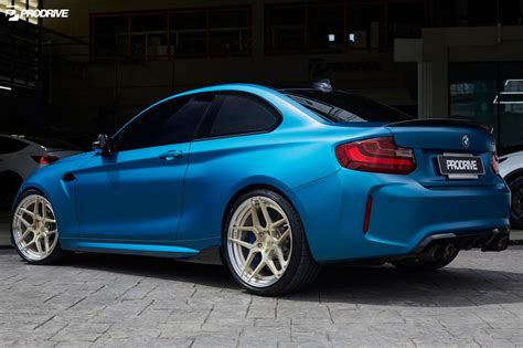 Bmw M F Blue Bc Forged Hc Wheel Wheel Front