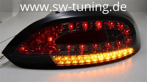 LED Rückleuchten für Scirocco 3 08 14black smoke SW Tuning YouTube