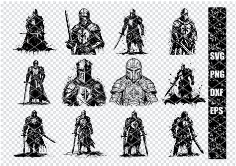 Crusader Knight Svg Templar Knight Svg Files For Cricut Crusader