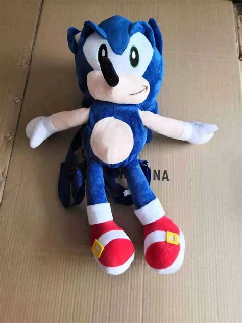 Great Eastern Entertainment Sonic The Hedgehog- Sonic Moveable Plush ...