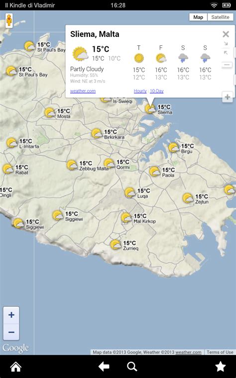 Malta Weather Forecast:Amazon.com:Appstore for Android