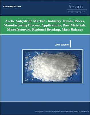 Acetic Anhydride Market Acetic Anhydride Marketing Industrial Trend