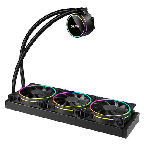 Sama 360mm Radiator Rainbow Pc Para Cpu Rgb Liquid Cooler Block Computer Cpu Water Coolers