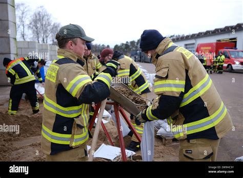 Dicembre Bassa Sassonia Verden Aller I Vigili Del Fuoco