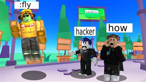 I Pretend To Be A Hacker In Pls Donate Roblox YouTube