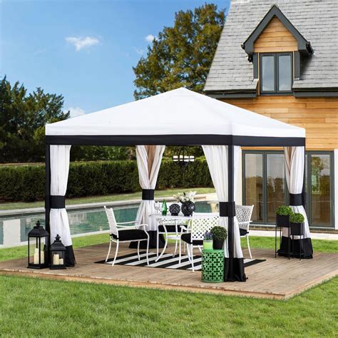 Sunjoy 10 Ft X 10 Ft Steel Gazebo