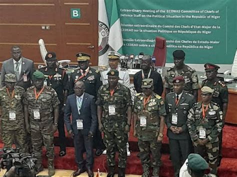 Were Ready To Invade Niger ECOWAS Force OsunDefender