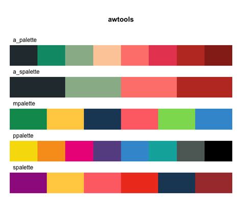 R Color Palettes