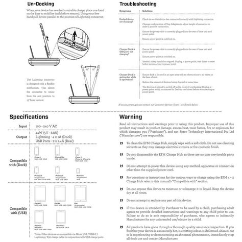 Efm Mfi Docking Station Charging Hub V2 Iphone Ipad Ipod