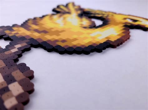 Final Fantasy Chocobo Perler Beads Pixel Art Hama Beads Etsy