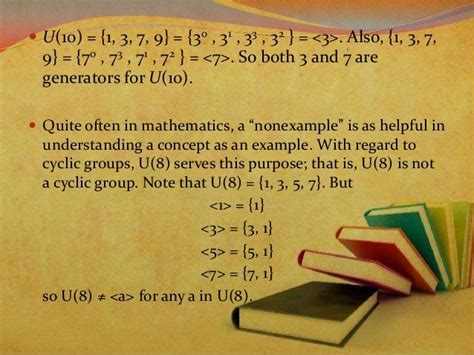 Chapter 4 Cyclic Groups