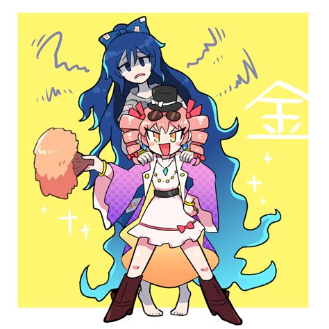 Yorigami Shion And Yorigami Joon Touhou Drawn By Kasugaide Tteiu