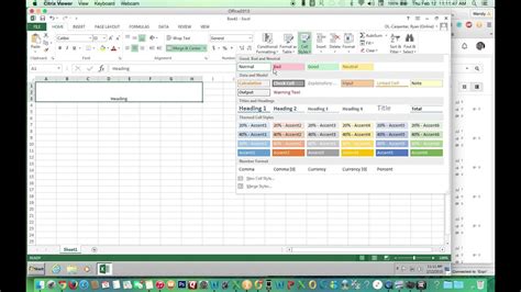 How To Apply Accent Cell Style In Excel Liveconnectmedia